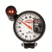 AutoMeter 5899-00406 GAUGE; TACH; 5in.; 10K RPM; PEDESTAL W/EXT. SHIFT-LITE; CHEVY RED BOWTIE; WHITE - Truck Part Superstore