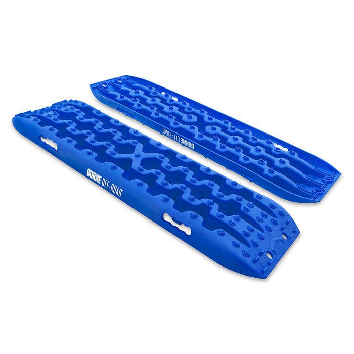 Mishimoto BNRB-109BL Borne Off-Road Traction Board Set, Blue - Truck Part Superstore