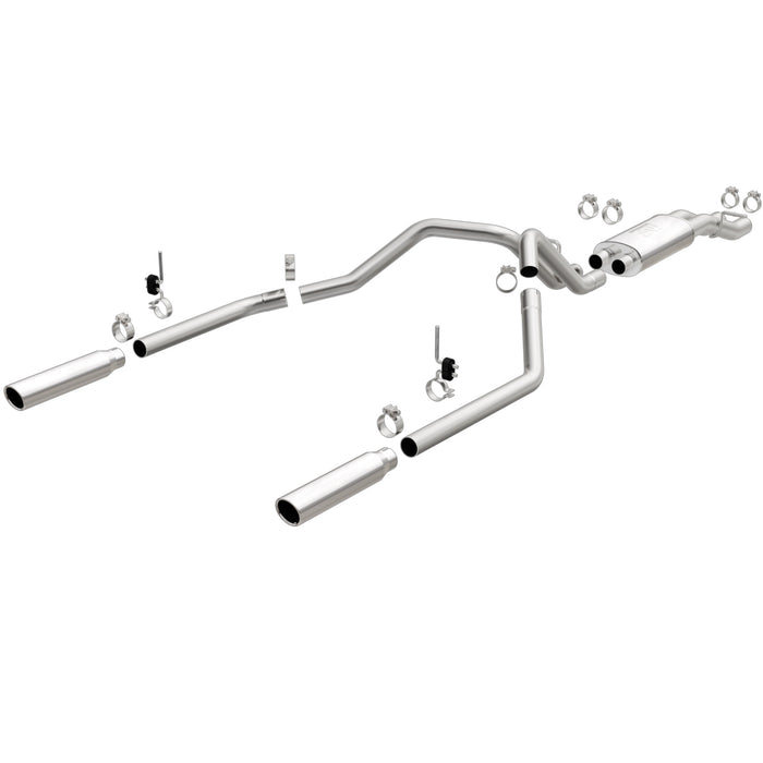 MagnaFlow Exhaust Products 15828 Street Series Stainless Cat-Back System - Truck Part Superstore