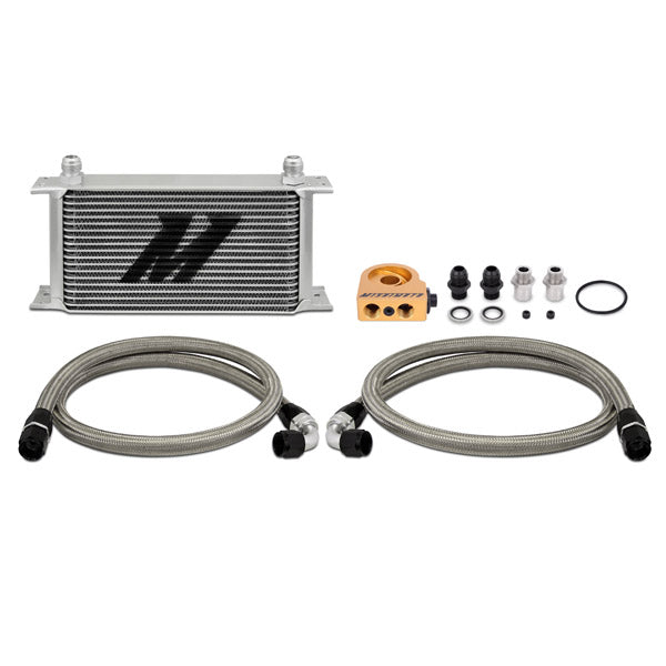 Mishimoto MMOC-ULT Universal Thermostatic 19 Row Oil Cooler Kit - Truck Part Superstore