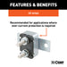 CURT 58370 CURT 58370 40-Amp Universal Circuit Breaker - Truck Part Superstore