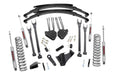 Rough Country 590.20 4-Link Suspension Lift Kit w/Shocks; 8 in. Lift; - Truck Part Superstore