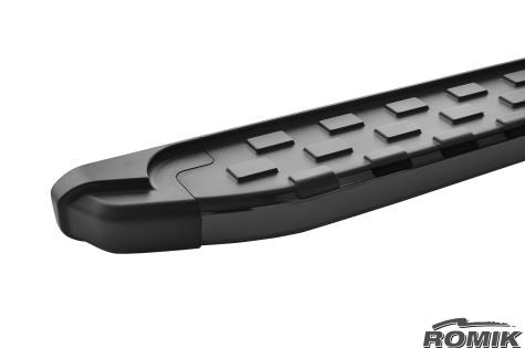 Romik 59013419 Porsche Cayenne SUV Running Boards Romik REC-B Side Steps 2011-2017 Anodized Black Romik - Truck Part Superstore