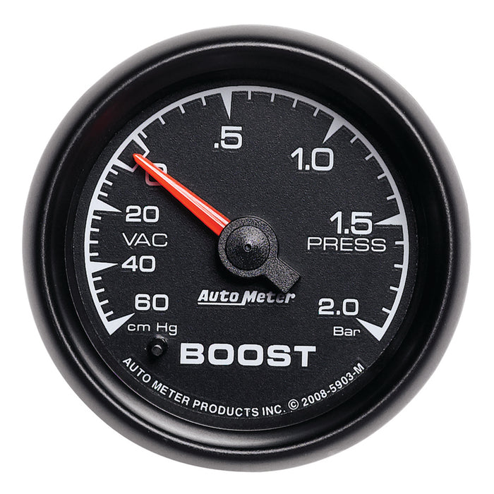 AutoMeter 5903-M GAUGE; VAC/BOOST; 2 1/16in.; 60CMHG-2.0BAR; MECHANICAL; ES - Truck Part Superstore