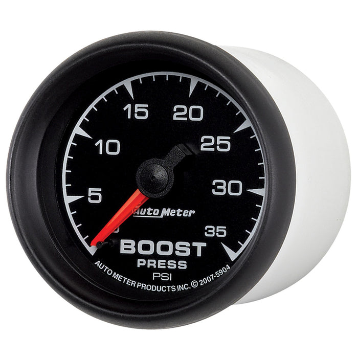 AutoMeter 5904 GAUGE; BOOST; 2 1/16in.; 35PSI; MECHANICAL; ES - Truck Part Superstore