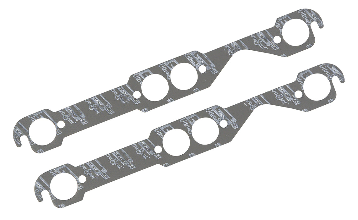 Mr Gasket 5907 Ultra Seal Exhaust Gasket Set; Round Port Shape; Port Diameter 1.50 in.; - Truck Part Superstore