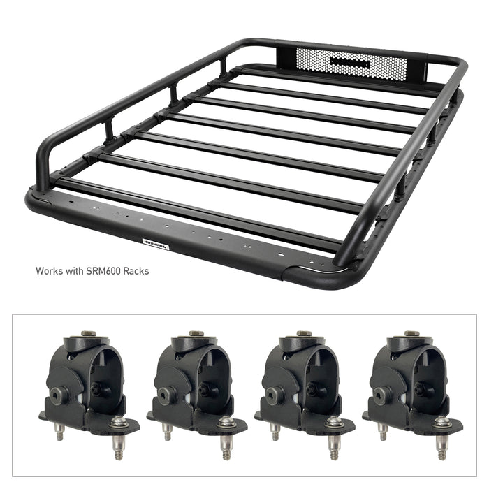 Go Rhino 5910000T SRM Rack Mounting Kit - Adjustable Multi-Axis Mount - Truck Part Superstore