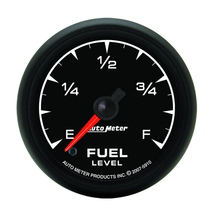 AutoMeter 5910 GAUGE; FUEL LEVEL; 2 1/16in.; 0-280O PROGRAMMABLE; ES - Truck Part Superstore