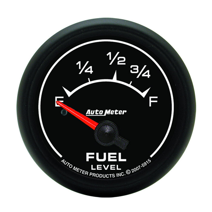 AutoMeter 5915 GAUGE; FUEL LEVEL; 2 1/16in.; 73OE TO 10OF; ELEC; ES - Truck Part Superstore