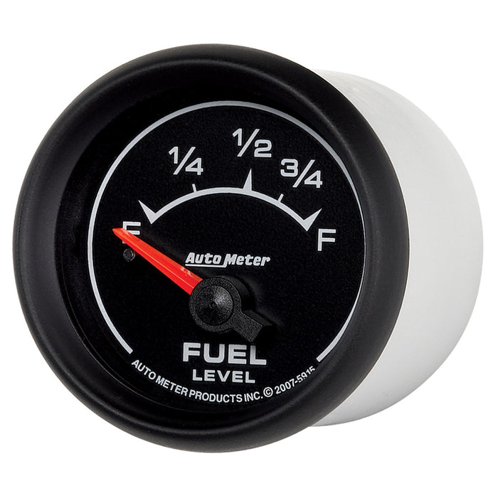 AutoMeter 5915 GAUGE; FUEL LEVEL; 2 1/16in.; 73OE TO 10OF; ELEC; ES - Truck Part Superstore
