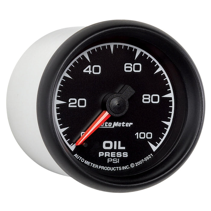 AutoMeter 5921 GAUGE; OIL PRESSURE; 2 1/16in.; 100PSI; MECHANICAL; ES - Truck Part Superstore