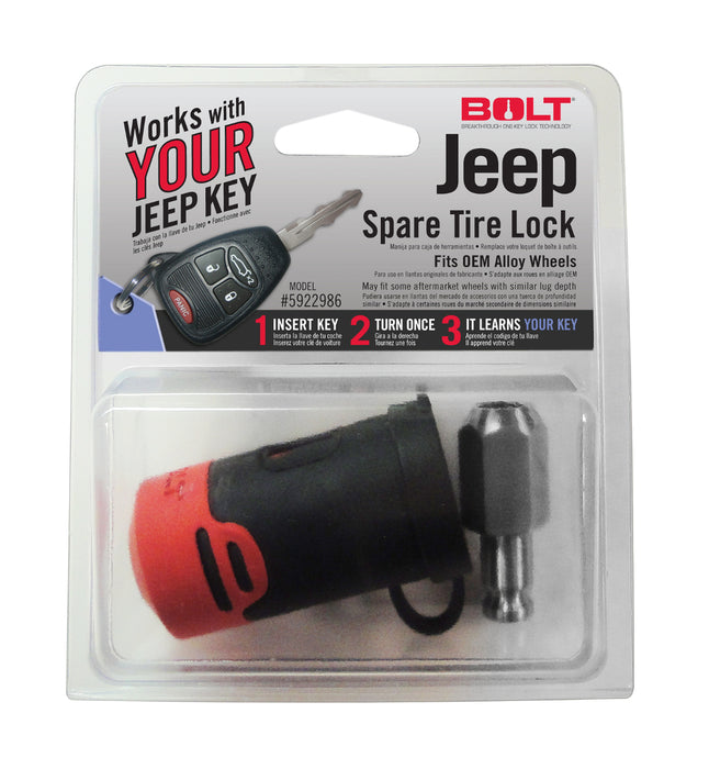BOLT 5922986 SPARE TIRE LOCK (JEEP) - Truck Part Superstore