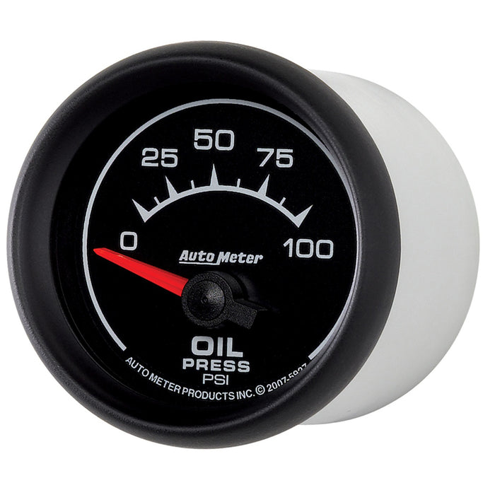 AutoMeter 5927 GAUGE; OIL PRESSURE; 2 1/16in.; 100PSI; ELECTRIC; ES - Truck Part Superstore