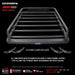 Go Rhino 5936075T SRM600 75" Tubular Basket-Style Roof Rack - Truck Part Superstore