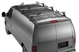 Thule 29056XT TracRac Van Bar; 8.76 in. Height: 65 In. Length; Silver; 3 Pieces; - Truck Part Superstore