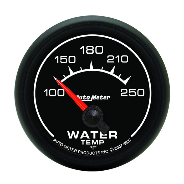 AutoMeter 5937 GAUGE; WATER TEMP; 2 1/16in.; 100-250deg.F; ELECTRIC; ES - Truck Part Superstore