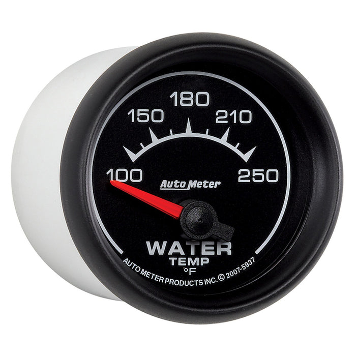AutoMeter 5937 GAUGE; WATER TEMP; 2 1/16in.; 100-250deg.F; ELECTRIC; ES - Truck Part Superstore