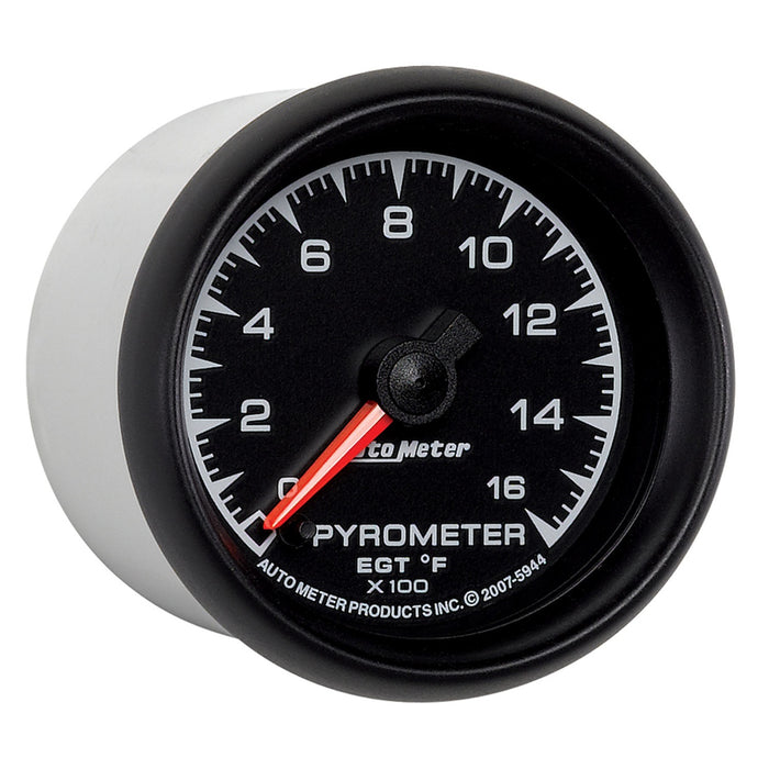 AutoMeter 5944 GAUGE; PYROMETER (EGT); 2 1/16in.; 1600deg.F; DIGITAL STEPPER MOTOR; ES - Truck Part Superstore