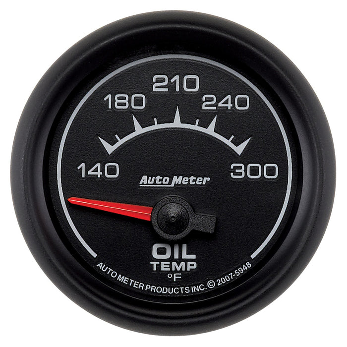 AutoMeter 5948 GAUGE; OIL TEMP; 2 1/16in.; 140-300deg.F; ELECTRIC; ES - Truck Part Superstore