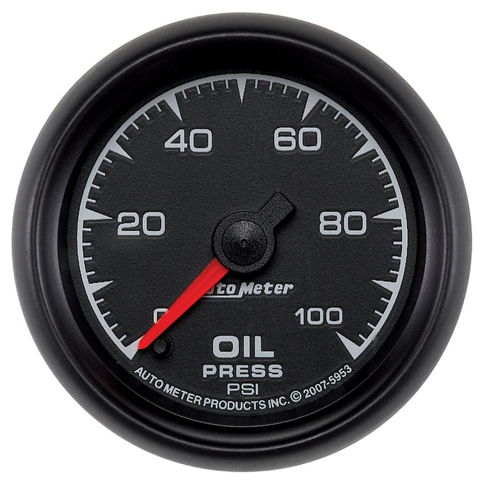 AutoMeter 5953 GAUGE; OIL PRESSURE; 2 1/16in.; 100PSI; DIGITAL STEPPER MOTOR; ES - Truck Part Superstore