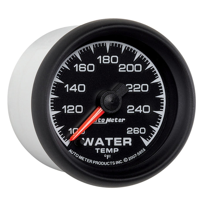 AutoMeter 5955 GAUGE; WATER TEMP; 2 1/16in.; 100-260deg.F; DIGITAL STEPPER MOTOR; ES - Truck Part Superstore