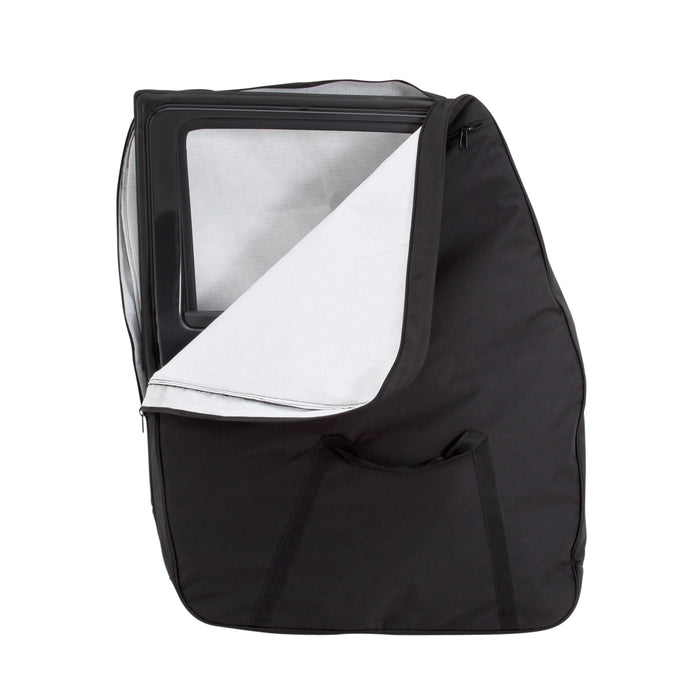 Smittybilt 596301 Door Storage Bag 07-18 Wrangler JK Hard Doors Pair Black Smittybilt - Truck Part Superstore