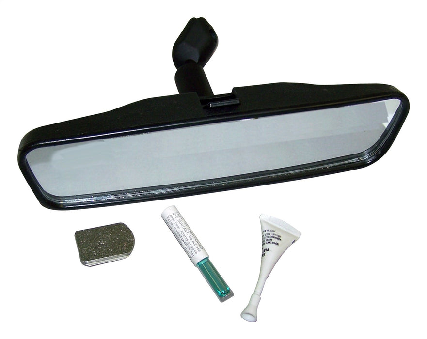 Crown Automotive Jeep Replacement 5965338K Rearview Mirror Kit; Incl. 8.5 in. Mirror/Button/Adhesive; - Truck Part Superstore