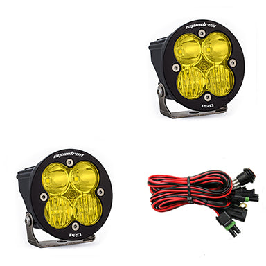 Baja Designs 597813 LED Light Pods Amber Lens Driving/Combo Pair Squadron R Pro Baja Designs - Truck Part Superstore