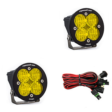Baja Designs 597815 LED Light Pods Amber Lens Wide Cornering Pair Squadron R Pro Baja Designs - Truck Part Superstore