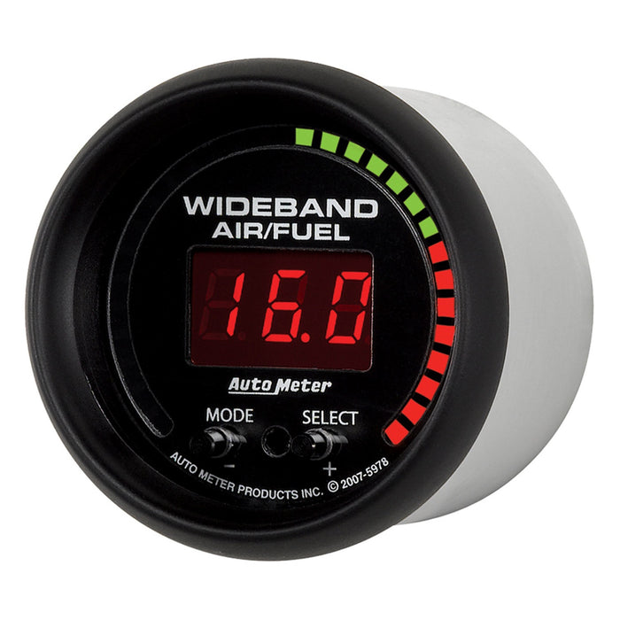 AutoMeter 5978 GAUGE; AIR/FUEL RATIO-PRO; 2 1/16in.; 10:1-20:1; DIGITAL W/PEAK/WARN; ES - Truck Part Superstore