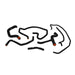 Mishimoto MMHOSE-SVT-02BK Ford Focus SVT Silicone Hose Kit, 2002-2004, Black - Truck Part Superstore