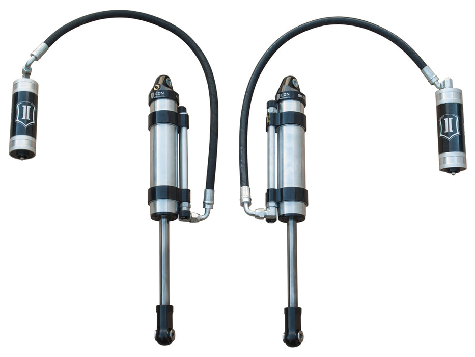 ICON Vehicle Dynamics 59906P S2 FRONT SECONDARY 2.5 OMEGA REMOTE RESERVOIR SHOCK PAIR - Truck Part Superstore