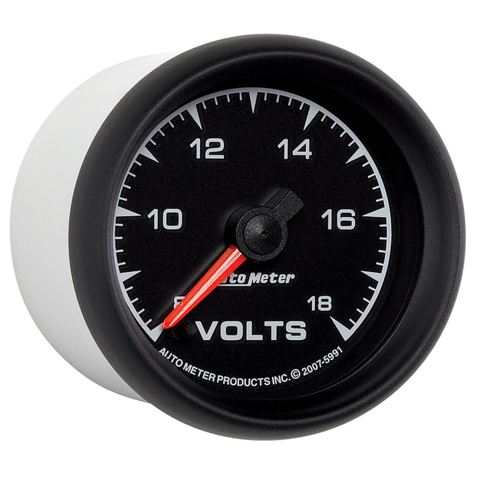 AutoMeter 5991 GAUGE; VOLTMETER; 2 1/16in.; 18V; DIGITAL STEPPER MOTOR; ES - Truck Part Superstore