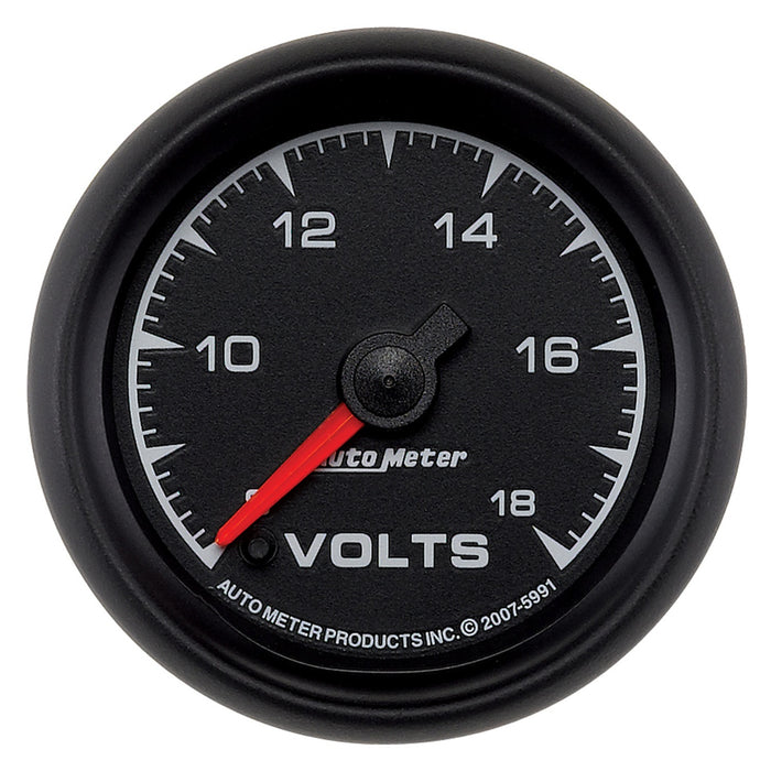 AutoMeter 5991 GAUGE; VOLTMETER; 2 1/16in.; 18V; DIGITAL STEPPER MOTOR; ES - Truck Part Superstore