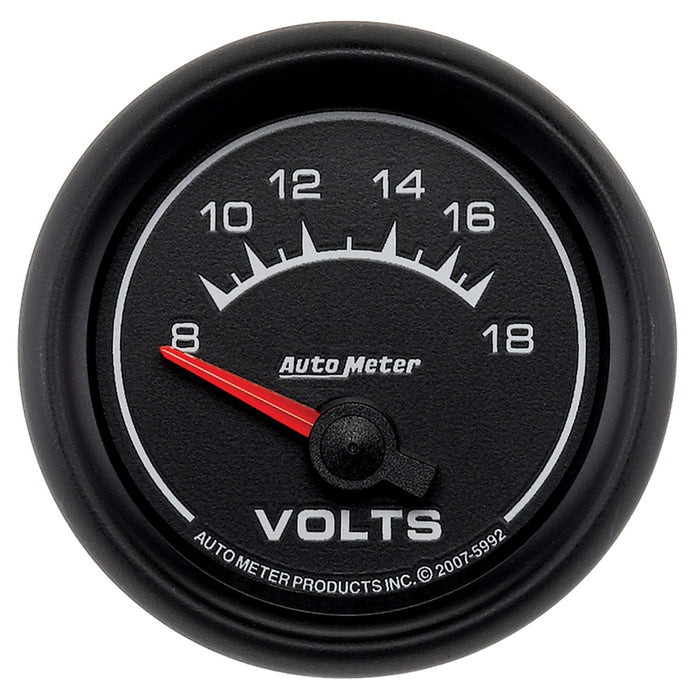 AutoMeter 5992 GAUGE; VOLTMETER; 2 1/16in.; 18V; ELECTRIC; ES - Truck Part Superstore