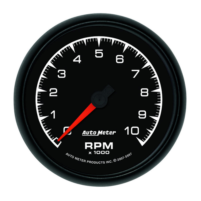 AutoMeter 5997 GAUGE; TACHOMETER; 3 3/8in.; 10K RPM; IN-DASH; ES - Truck Part Superstore