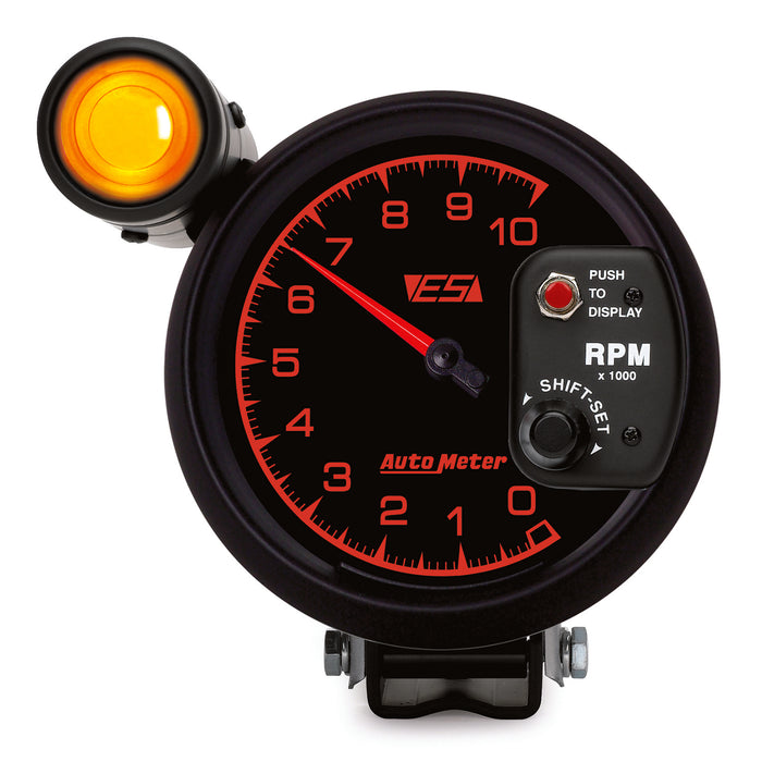 AutoMeter 5999 GAUGE; TACHOMETER; 5in.; 10K RPM; PEDESTAL W/EXT. SHIFT-LITE; ES - Truck Part Superstore