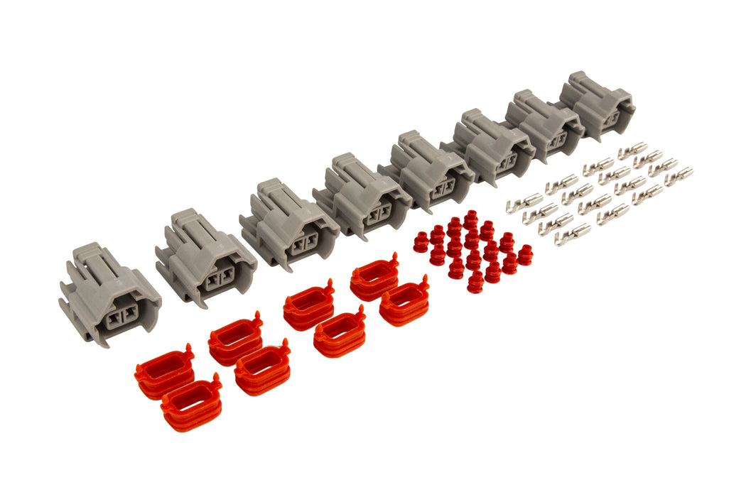 FAST 170031-8 Denso Fuel Injector Connector - Set of 8 - Truck Part Superstore