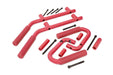 Rough Country 6503RED Jeep Solid Steel Grab Handle Set 07-18 Wrangler JK Red Rough Country - Truck Part Superstore