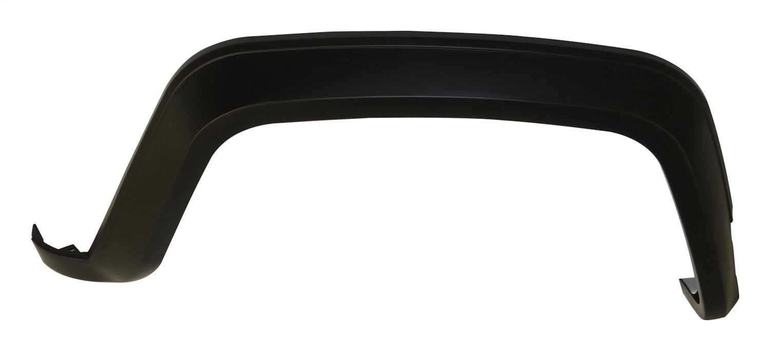 Crown Automotive Jeep Replacement 5AG31JX9 Fender Flare; Front Left; Flat Black; - Truck Part Superstore