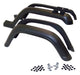 Crown Automotive Jeep Replacement 5AHK Fender Flare Kit; 4 Piece; Incl. Hardware; - Truck Part Superstore