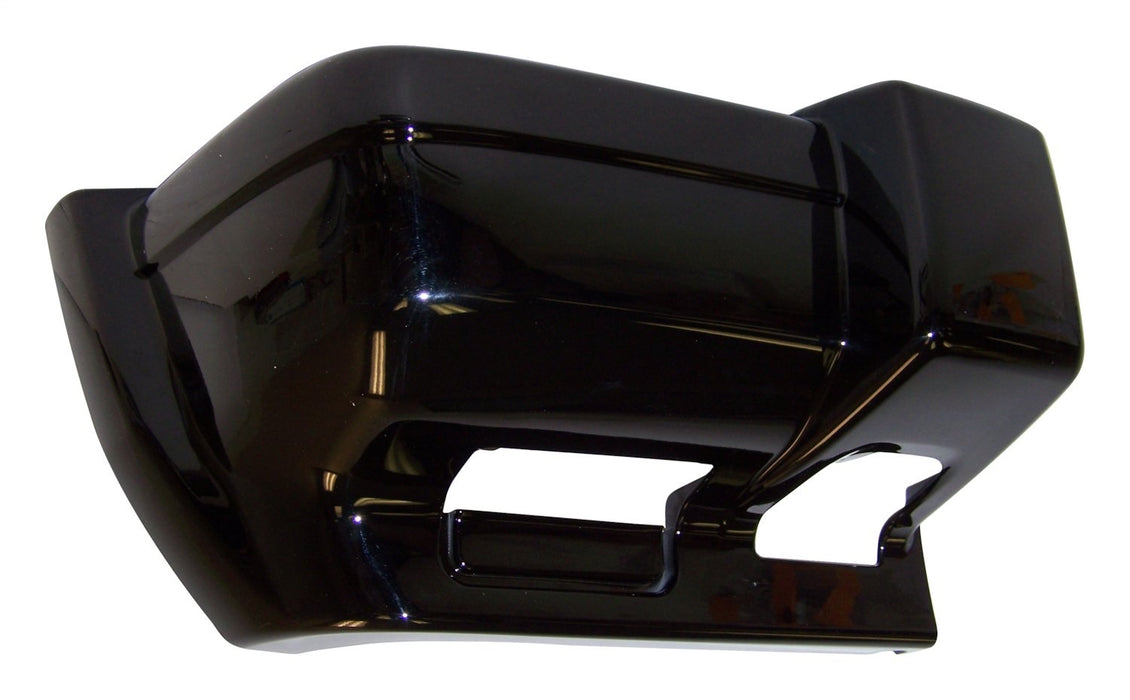 Crown Automotive Jeep Replacement 5DY00DX8AB Bumper Cap; Front Right; Gloss Black; - Truck Part Superstore