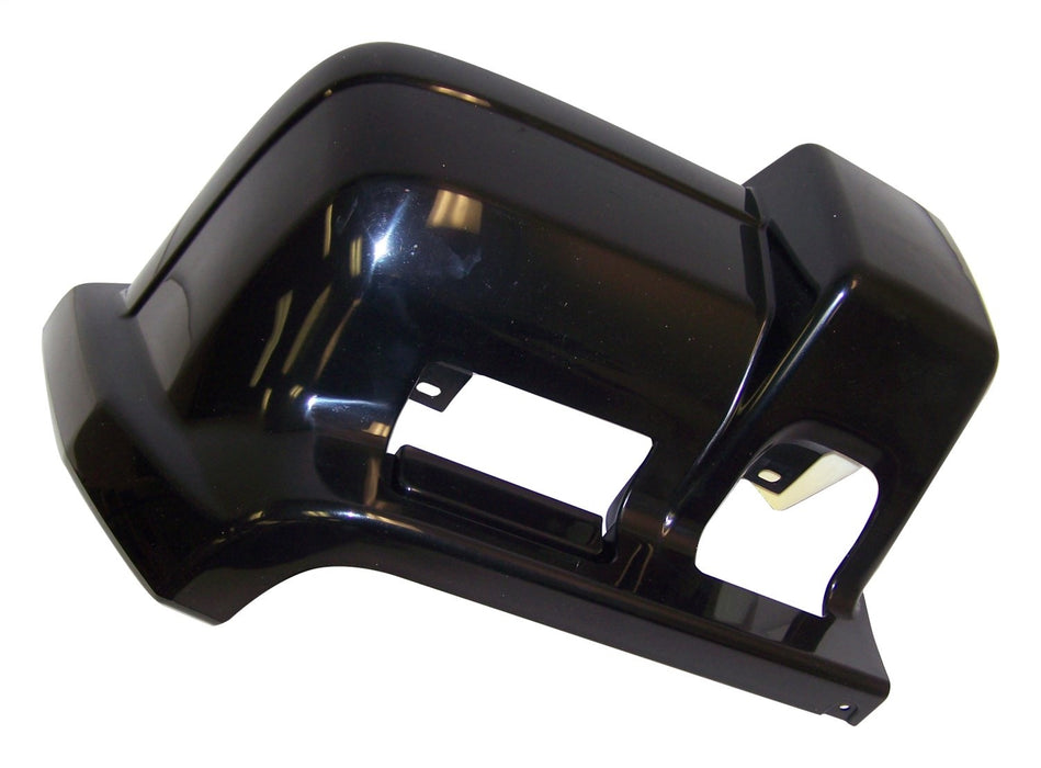 Crown Automotive Jeep Replacement 5DY00TZZAC Bumper Cap; Front Right; Flat Black; - Truck Part Superstore