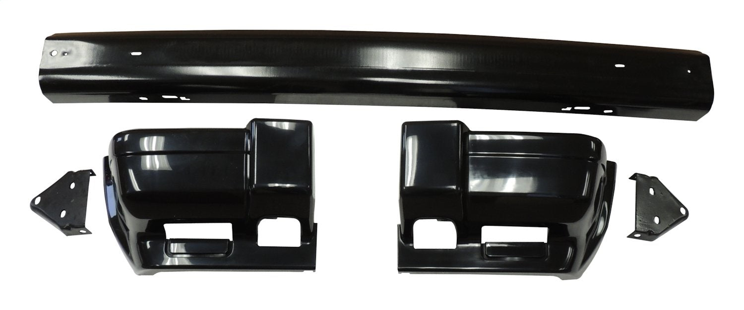 Crown Automotive Jeep Replacement 5EE85TZZACK Front Bumper Kit; Black; Incl. Bumper And 2 End Caps; - Truck Part Superstore