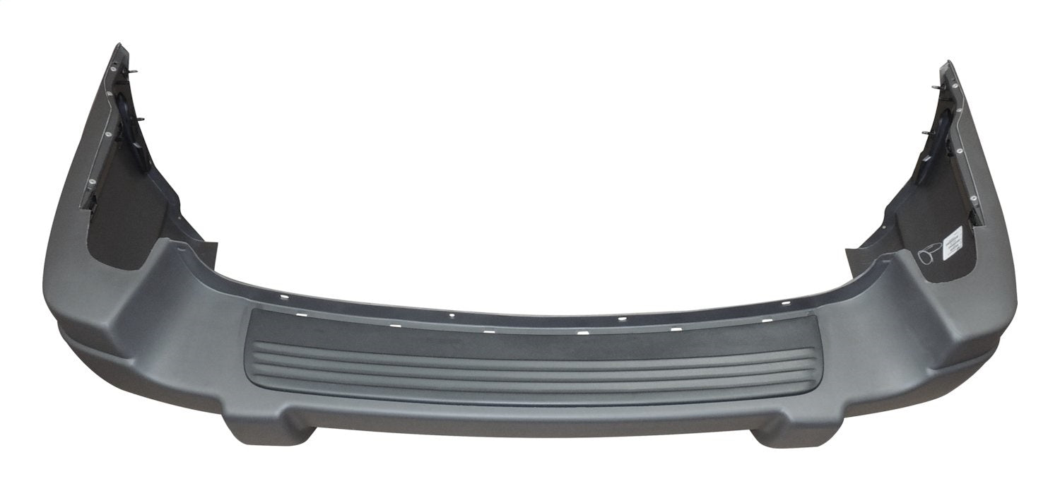 Crown Automotive Jeep Replacement 5EU81HS5AA Rear Bumper Fascia; w/o Trailer Hitch; Dark Gray Textured Finish; - Truck Part Superstore