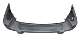 Crown Automotive Jeep Replacement 5EU81HS5AA Rear Bumper Fascia; w/o Trailer Hitch; Dark Gray Textured Finish; - Truck Part Superstore