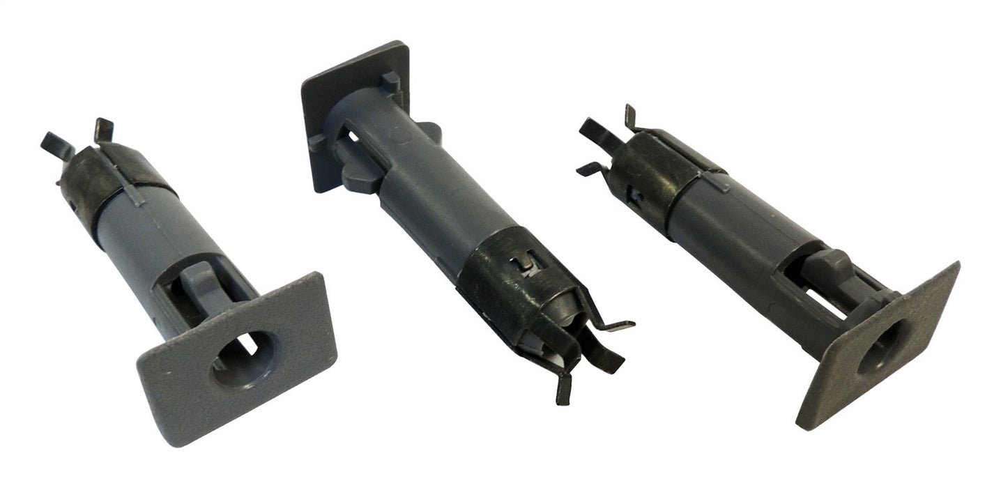 Crown Automotive Jeep Replacement 5FB63JS1K Half Door Pin Insert Kit; Charcoal; Incl. 3 Grommets; - Truck Part Superstore