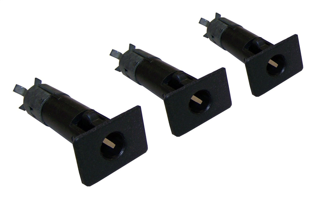 Crown Automotive Jeep Replacement 5FB63RXAK Half Door Pin Insert Kit; Cinder; Incl. 3 Grommets; - Truck Part Superstore
