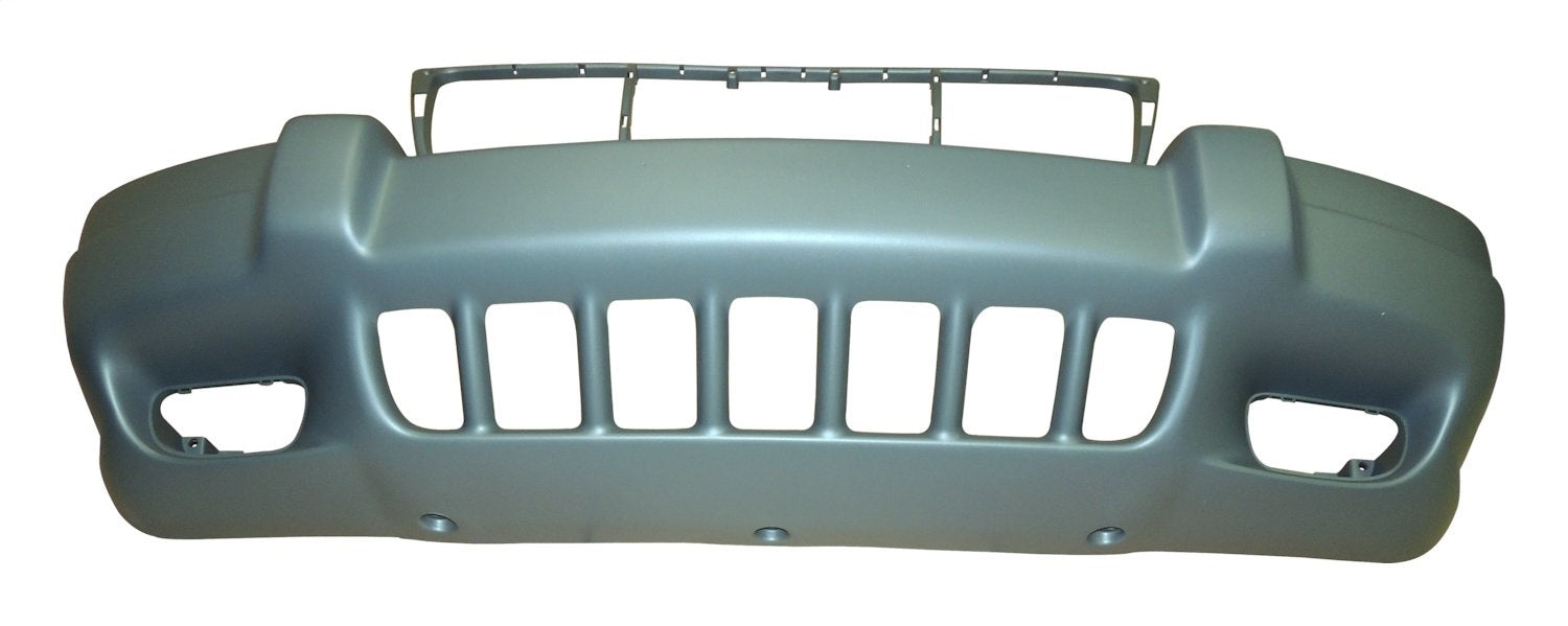 Crown Automotive Jeep Replacement 5FN29VF7AB Front Bumper Fascia; Browndstone; w/Fog Lights; - Truck Part Superstore