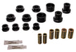Energy Suspension 5.3113G Control Arm Bushing Set; Black; Rear; Performance Polyurethane; - Truck Part Superstore